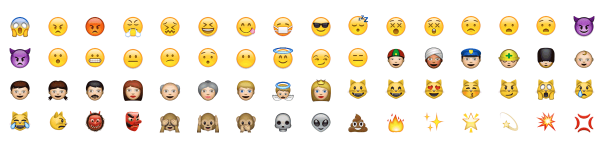 Iphone emoji font download